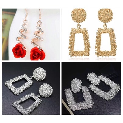 Statement jewelry earrings best sale