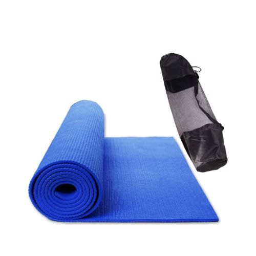 Thick Yoga Mat Exercise Mat blue Konga Online Shopping