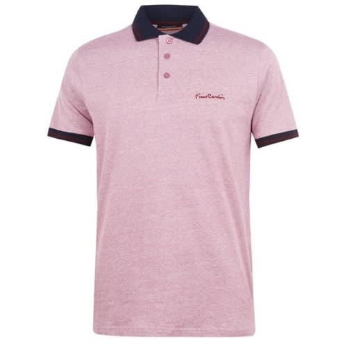 Pierre Cardin Pin Stripe Polo Mauve Konga Online Shopping
