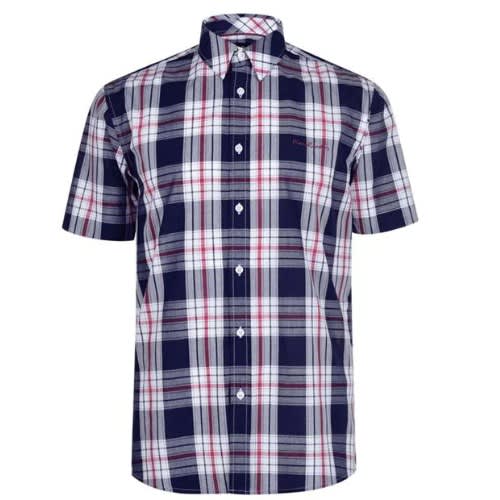 Pierre cardin short sleeve shirt on sale