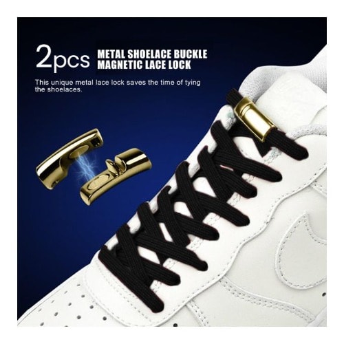 Magnetic shoelace buckle hotsell