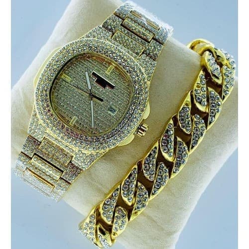 Stone wrist watch hotsell
