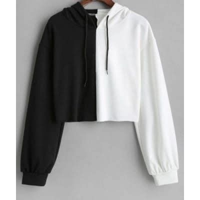 Plain black and white hoodies hotsell