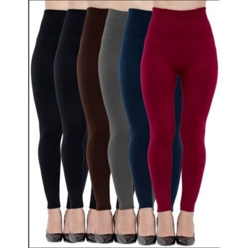 High Waist Ladies Leggings 6 In 1 Set Konga Online Shopping