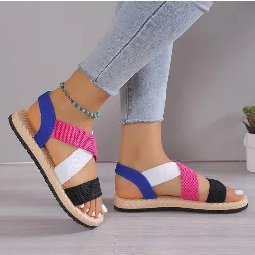 Ladies Sandals Multi Coloured Konga Online Shopping