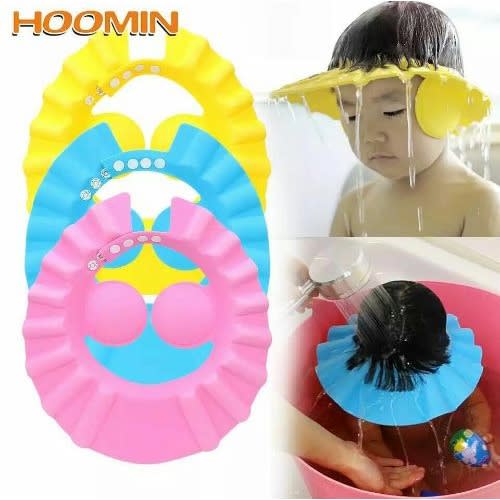 Kids shampoo cap store