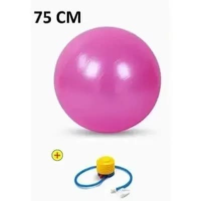 Gym Exercise Ball With Foot Pump Pink Konga Online Shopping