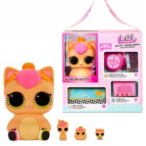 Neon kitty lol biggie pet outlet