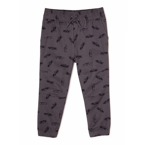 Garanimals Toddler Boys Solid Woven Joggers Grey Print Konga Online Shopping