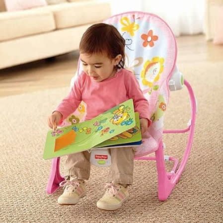Fisher price pink bunny infant to toddler rocker store