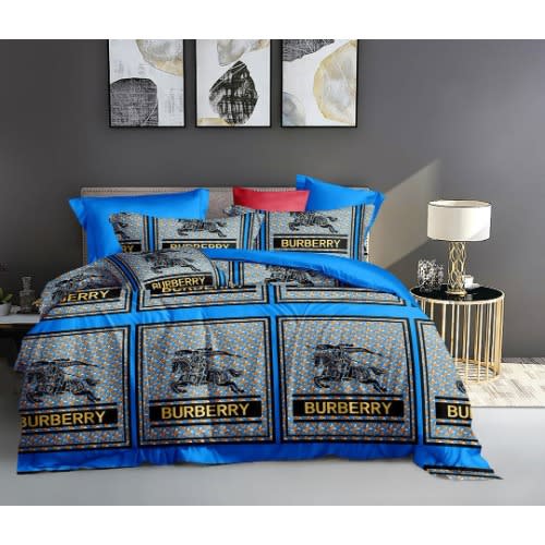 Bedsheet And Four Pillowcases Inspired Burberry Print Konga Online Shopping