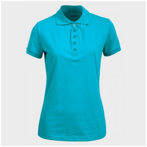 Ladies Cotton Blend Polo Shirt Sea Blue Konga Online Shopping