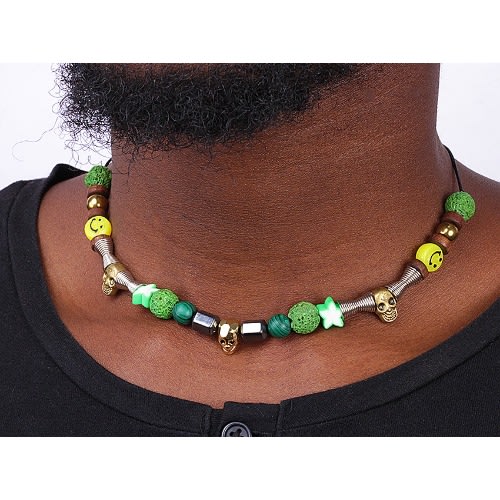 Boy beads necklace new arrivals