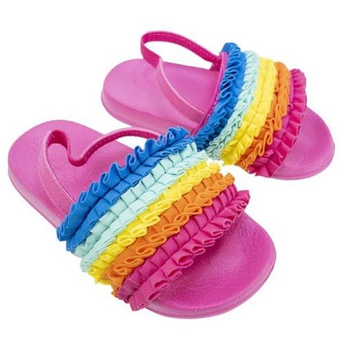 Infant rainbow sandals clearance