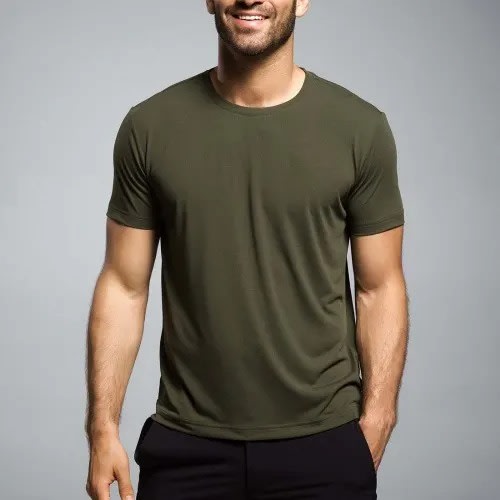 Army green plain shirt 2025