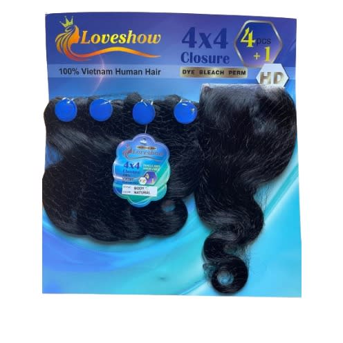 12 inch body wave closure clearance
