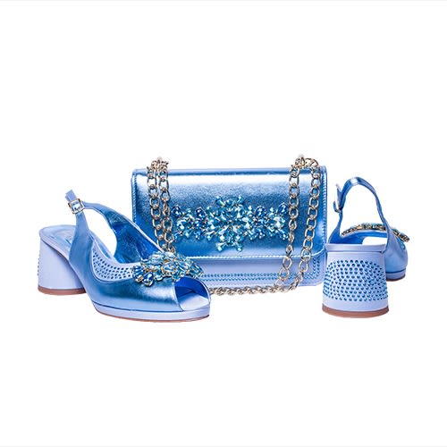 Palmeri Shoe And Bag Sky Blue Konga Online Shopping