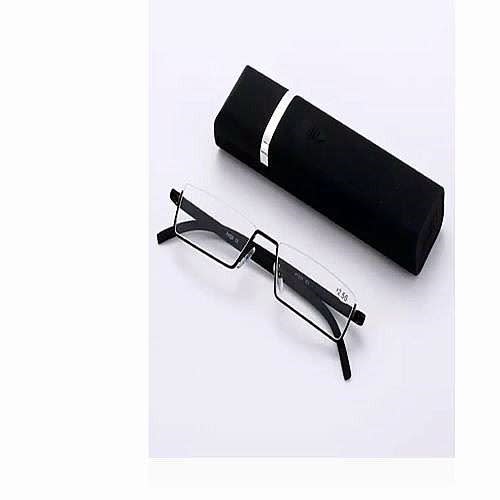 Reading glasses in a tube case store