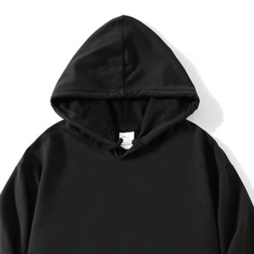 Plain Hoodie Black Konga Online Shopping