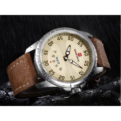 Naviforce Nf9124 Leather Straps Wristwatch Konga Online Shopping