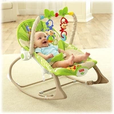 Fisher price infant to toddler rocker rainforest sales