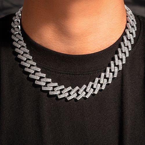 Choker chain iced out shop
