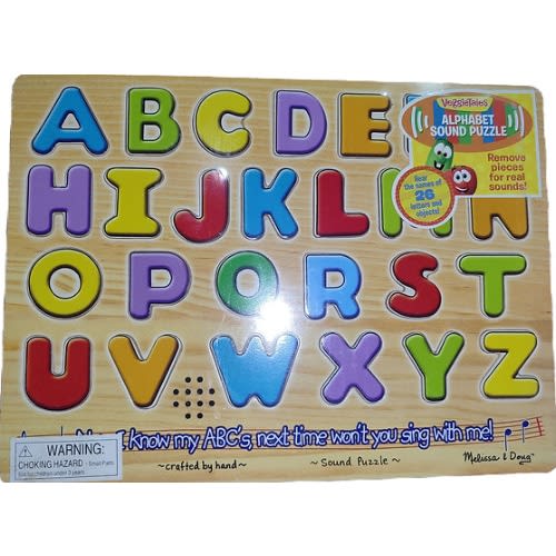 Melissa Doug Veggietales Alphabet Sound Puzzle Konga Online Shopping
