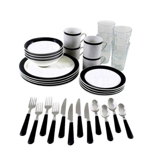 Evolution 32 piece dinnerware set online