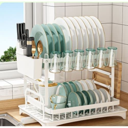 Plate rack on konga top