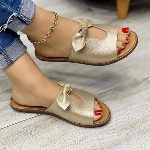 Ladies Slippers Gold Konga Online Shopping