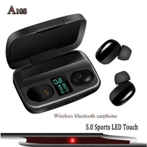 Wireless Bluetooth Earbuds A10s Black Konga Online Shopping