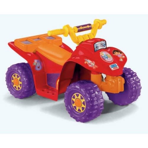 Fisher Price Power Wheels Dora Lil Quad 6v Atv Ride on Konga Online Shopping