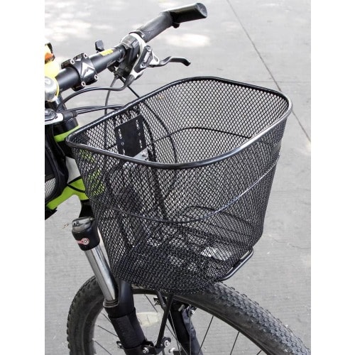Bike with metal basket on sale