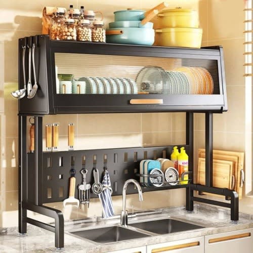 Adjustable Cabinet Over The Sink Plate Rack Konga Online Shopping
