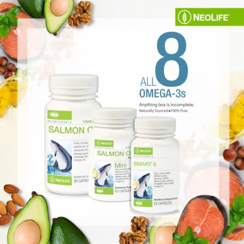GNLD Neolife Omega-3 Salmon Oil Plus – 90 Capsules | 6674667 GNLD Neolife Omega-3 Salmon Oil Plus – 90 Capsules | 6674667