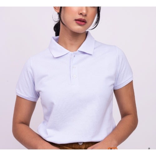 Ladies white polo t shirt cheap