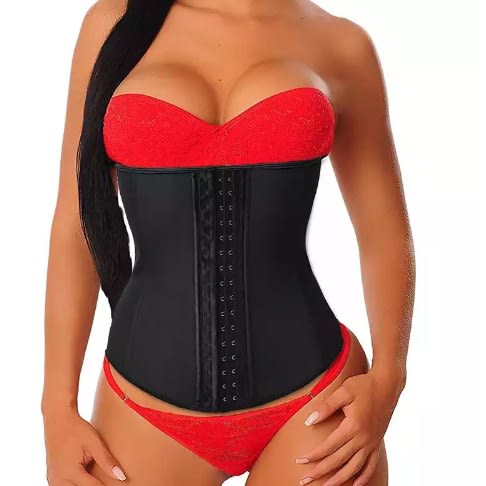 9 steel boned waist trainer clearance