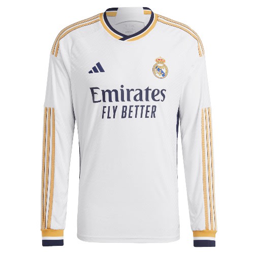 Real madrid jersey long sleeve discount