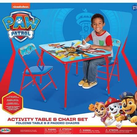 Nickelodeon Paw Patrol Kids Erasable Activity Table With 2 Chairs Konga Online Shopping