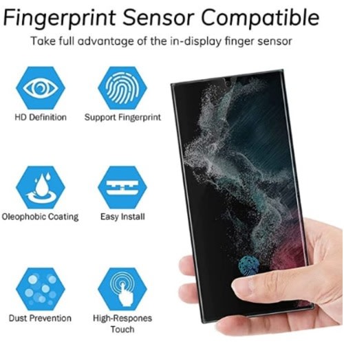 fingerprint sensor in display fingerprint screen protector