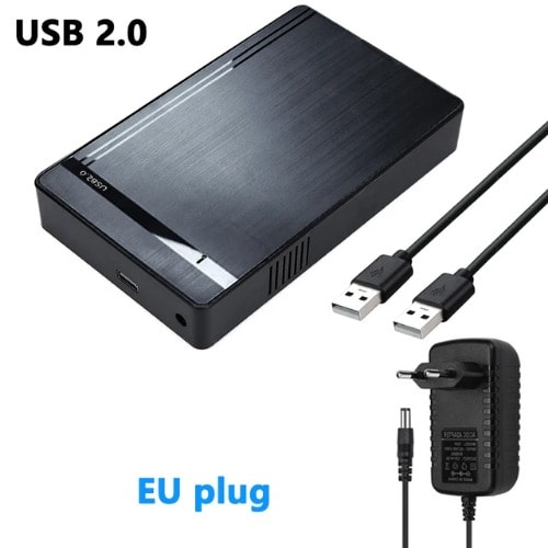 SATA To USB 2.0 For 2.5 3.5 HDD SSD Adapter External Hard Drive Enclosure Konga Online Shopping