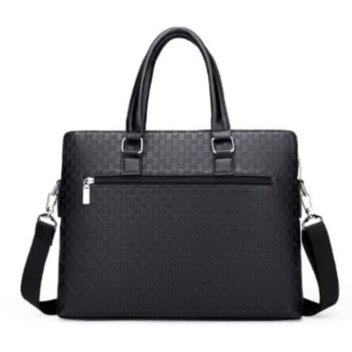 Leather Laptop Bag Black Konga Online Shopping