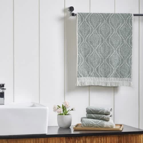 Boho bathroom towels clearance