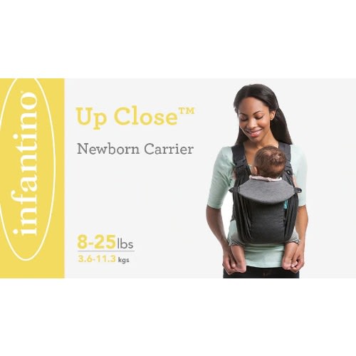 Infantino Up Close Newborn Baby Carrier Black Konga Online Shopping