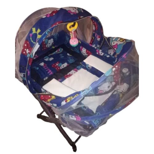 Baby Bed With Stand And Mosquito Net Konga Online Shopping