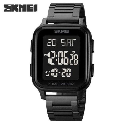 Skmei Black Alloy Steel Men s Unique Wrist Watch Konga Online Shopping