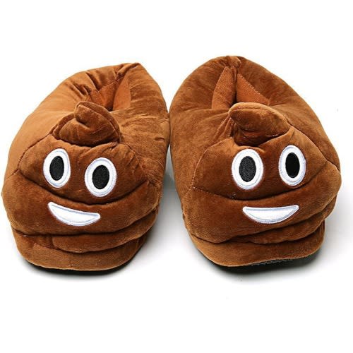 Poop Emoji Indoor Slippers Brown Konga Online Shopping