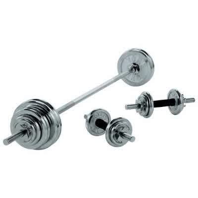 Ironman 50kg Adjustable Chrome Dumbbells with Case Konga Online Shopping