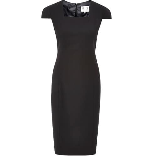 Austin Reed Ladies Classic Short Sleeve Dress Black Konga Online Shopping