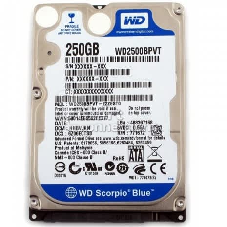 送料無料 店舗 Toshiba CPU Drive Hard SATA RPM 250GB MK2565GSX PCパーツ